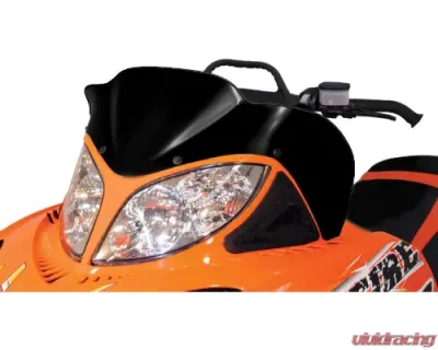 PowerMadd Windshield Extreme Low 14 inch Black Arctic Cat M-Series 2002-2011 - 12810