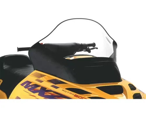 PowerMadd Windshield Tall 15.5 inch Clear with Black Base Ski-Doo ZX 1999-2004 - 13251