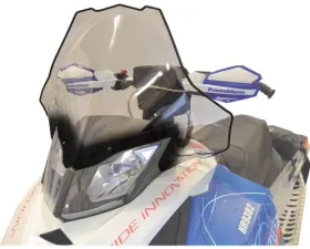 PowerMadd Windshield Extra Tall 20 inch Clear with Black Fade Ski-Doo Rev XP 2008-2020