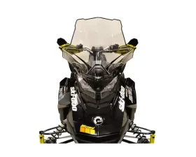 PowerMadd Windshield Tall 22 inch Clear with Black Graphics Ski-Doo Gen4 2018-2022