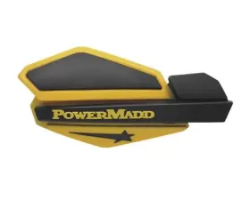 PowerMadd Star Series Handguards Yellow/Black