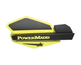 PowerMadd Star Series Handguards Suzuki/Polaris Yellow/Black