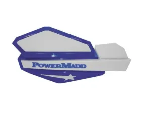 PowerMadd Star Series Handguards Blue/White