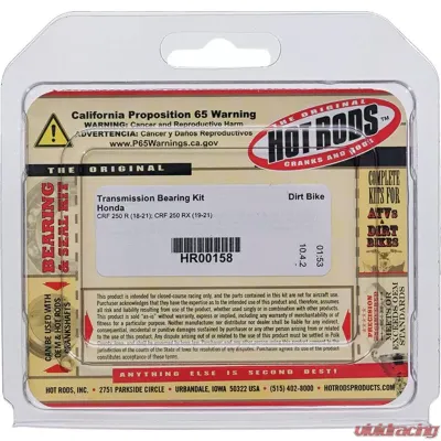 Hot Rods Transmission Bearing Kit Honda CRF 250 R | RX 2018-2021 - HR00158