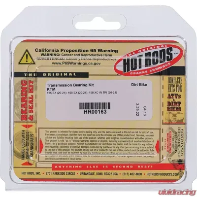 Hot Rods Transmission Bearing Kit KTM 125 | 150 SX | XC-W TPI 2020-2021 - HR00163