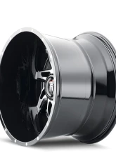 American Truxx Spyder Wheel 22x14 8x180 -76mm Black Machined                                     - AT183-22478BM-76 - Image 2