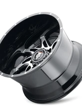 American Truxx Spyder Wheel 22x14 8x180 -76mm Black Machined                                     - AT183-22478BM-76 - Image 3