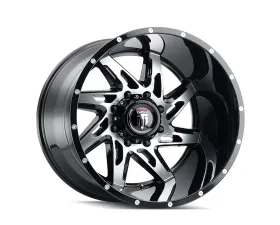 American Truxx Spyder Wheel 22x14 8x180 -76mm Black Machined