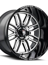 American Truxx AT1915 Restless 24x14 8x170 -76mm 125.2mm Black Milled                                     - AT1915-24470M - Image 3