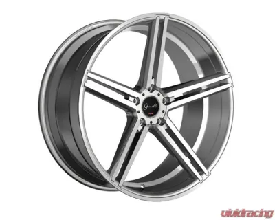 Gianelle Lucca Wheel 20x10 20mm Silver Machined Face - 2010Z20GALUMS