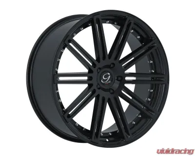 Gianelle Tropez Wheel 22x10.5 5x112 38mm Semi-Gloss Black - 2215M38GATROGB