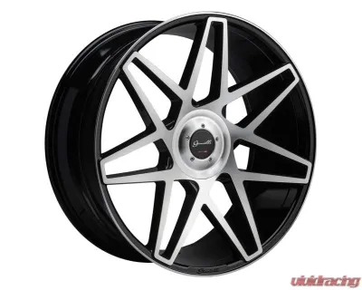 Gianelle Parma CC Wheel 24x10 20mm Gloss Black Machined Face - 2410Z20GAPACMB