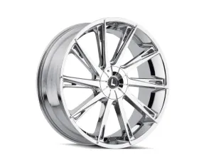 Kraze Swagg Wheel 26x10 5x115 18mm Chrome