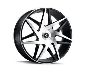 Kraze Phase Wheel 20x8.5 5x112 38mm Black/Machined Face