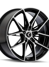 Kraze Evolve Wheel 20x9 5x112 35mm Gloss Black Machined                                     - KR196-2945BM35 - Image 3