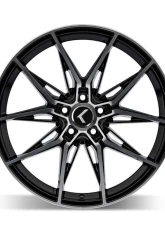 Kraze Evolve Wheel 20x9 5x112 35mm Gloss Black Machined                                     - KR196-2945BM35 - Image 2