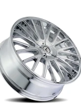 Kraze Double Down Wheel 17x8 5x108 | 5x114.3 38mm Chrome                                     - KR185-7814C38 - Image 2