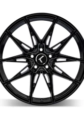 Kraze Evolve Wheel 18x8.5 5x114.3 35mm Gloss Black                                     - KR196-8865GB35 - Image 3