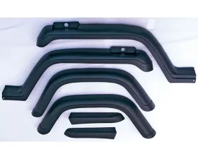 Omix 6 Piece Factory Style Fender Flare Kit Jeep Wrangler YJ 1987-1995