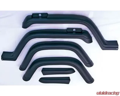 Omix 6 Piece Factory Style Fender Flare Kit Jeep Wrangler YJ 1987-1995 - 11602.01