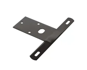 Omix License Plate Bracket Black- 76-86 CJ Models