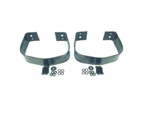 Omix Rear Bumperettes Black 76-95 CJ & Wrangler YJ