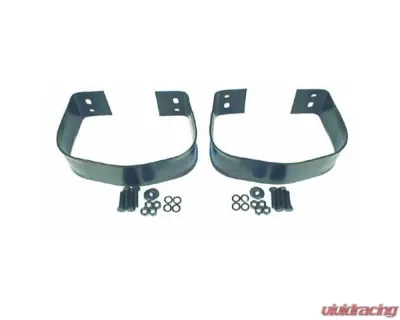 Omix Rear Bumperettes Black 76-95 CJ & Wrangler YJ - 11215.01