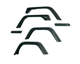 Omix 7-Inch Fender Flare Kit- 97-06 Jeep Wrangler
