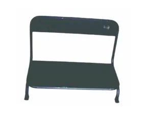 Omix Rear Seat Frame- 45-46 Willys CJ2A