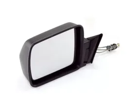 Omix Left Black Mirror 84-96 Jeep Cherokee (XJ)