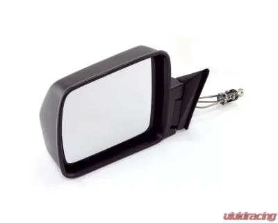 Omix Left Black Mirror 84-96 Jeep Cherokee (XJ) - 12035.11