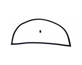 Omix Liftgate Inner Glass Seal 76-86 Jeep CJ7