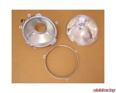 Omix Headlight Assembly With Bulb 72-86 Jeep CJ Models - 12402.01