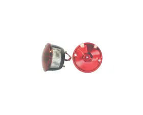 Omix Left Round Tail Lamp 45-75 Willys CJ Models