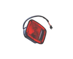 Omix Left Black Tail Lamp 76-80 Jeep CJ Models