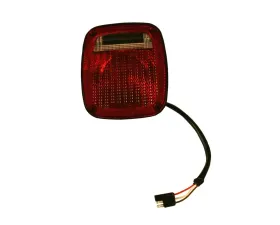 Omix Right Black Tail Lamp 76-80 Jeep CJ Models