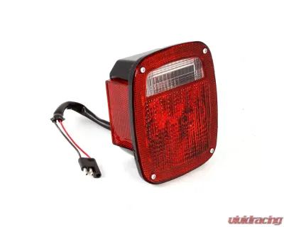 Omix Left Black Tail Lamp 81-86 Jeep CJ Models - 12403.07