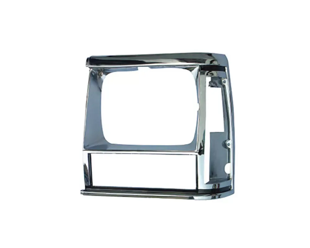 Omix LH Chrome Headlight Bezel 84-01 Cherokee (XJ) - 12419.11