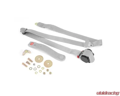 Omix 3-Point Seatbelt Gray 76-83 CJ5 & 87-95(YJ) - 13202.32