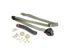 Omix 3-Point Seat Belt Olive Retractable Universal