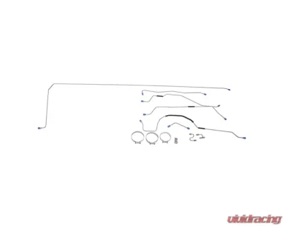 Omix Full Brake Line Set 10 Inch- 66-71 CJ5 134 CI - 16737.12