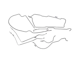 Omix Full Brake Line Set 76-80 Jeep CJ7