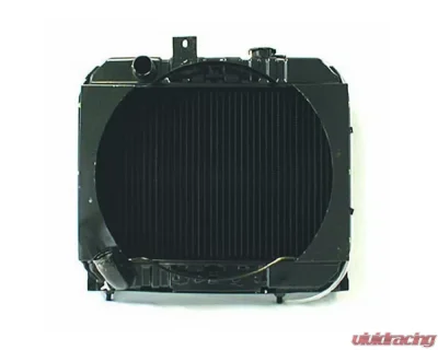 Omix Radiator w/ Fan Shroud 2 Row- 41-52 Willys Models - 17101.01