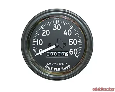 Omix Speedometer Gauge 0-60 MPH 46-58 Willys/CJ Model - 17206.01