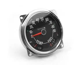 Omix Replace Speedometer Cluster Asse 0-90 MPH 55-75 CJ