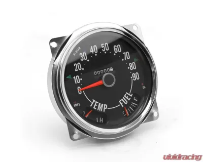 Omix Replace Speedometer Cluster Asse 0-90 MPH 55-75 CJ - 17206.04