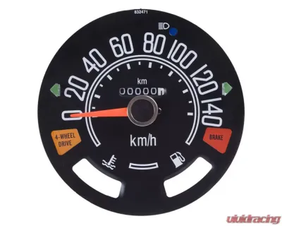 Omix Speedometer Gauge 80-86 Jeep CJ Models - 17207.04