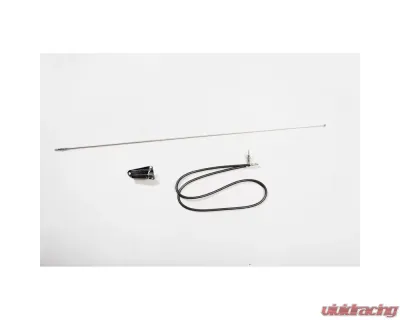 Omix Chrome Antenna Kit 76-95 Jeep CJ & Wrangler - 17214.01