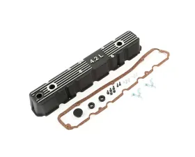 Omix Black Aluminum Valve Cover Kit 4.2L 81-86 CJ