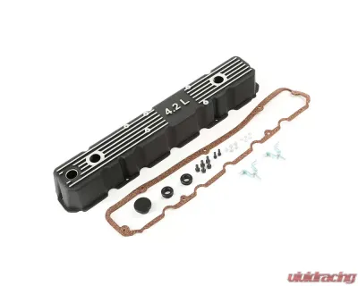 Omix Black Aluminum Valve Cover Kit 4.2L 81-86 CJ - 17401.21